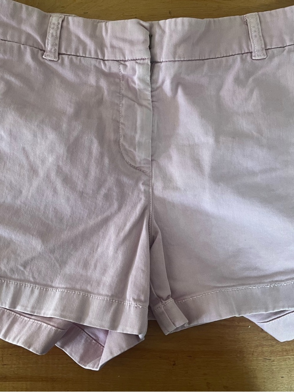 J. Crew Cotton Chino Shorts Trio - Yellow, Orange Light Pink - Picture 8 of 10